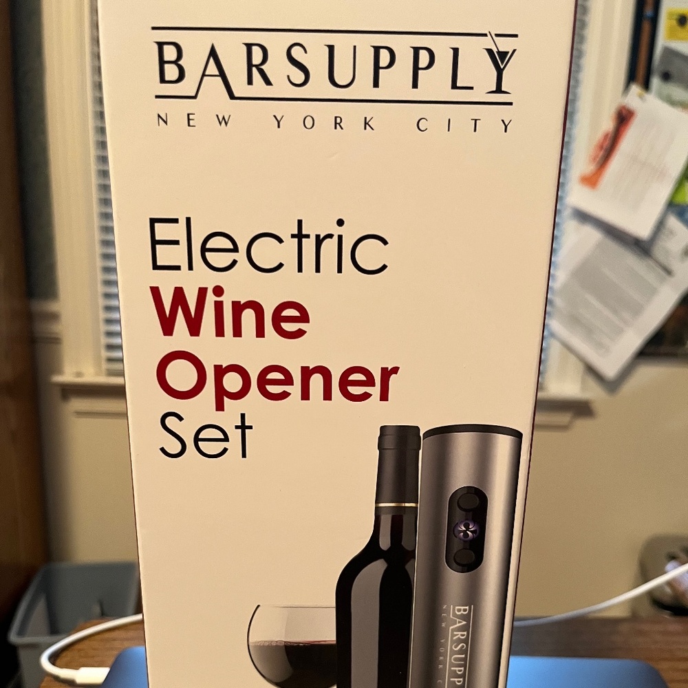 Electric Wine Opener Set